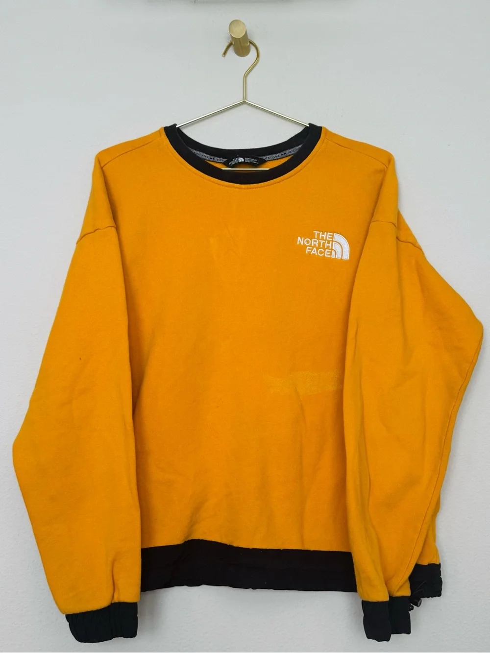 The North Face bold orange